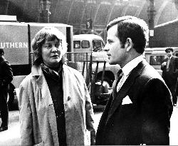 Author of the original novel IRIS MURDOCH and actor IAN HOLM