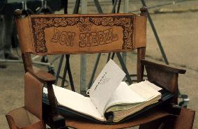 DIRECTOR'S CHAIRS  DON SIEGEL'S CHAIR