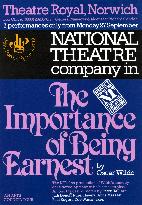 THE IMPORTANCE OF BEING EARNEST  NATIONAL THEATRE COMPANY