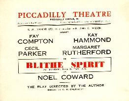 BLITHE SPIRIT