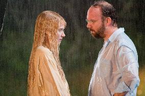 BRYCE DALLAS HOWARD as Story and PAUL GIAMATTI as Cleveland