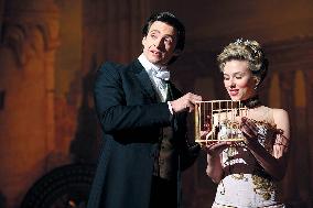 HUGH JACKMAN and SCARLETT JOHANSSON star in director Christo