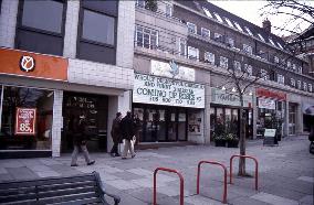 THE SCREEN ON THE HILL, BELSIZE PARK, LONDON IN 1986 THE SCR