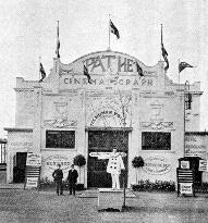 PURPOSE BUILT CINEMA BUILDING AT THE FRANCO-BRITISH EXHIBITI