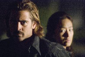 COLIN FARRELL as Detective Sonny Crockett and GONG LI as Chi
