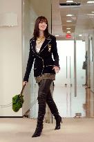 DWP-96 Andy&#x2019;s (Anne Hathaway) outfit features a black