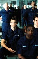 Ashton Kutcher (center) and Dul&#xe9; Hill (front right) in