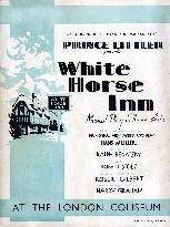 WHITE HORSE INN  THEATRE PROGRAMME WHITE HORSE INN  THEATRE