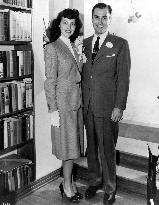 Actress AVA GARDNER with husband, bandleader ARTIE SHAW - 19