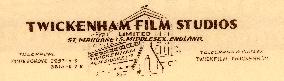 TWICKENHAM FILM STUDIOS        mid 1930s publicity TWICKENHA