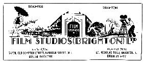 BRIGTON FILM STUDIOS  Ad from 1949  BRIGHTON FILM STUDIOS  A
