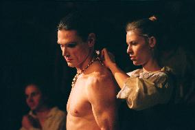 BILLY CRUDUP as Ned Kynaston (left) and CLAIRE DANES as Mari