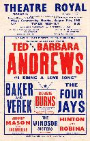 TED AND BARBARA ANDREWS poster