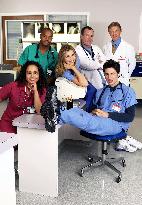 SCRUBS -- NBC Series -- Pictured: (clockwise from bottom lef