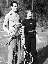 HENRY FONDA with his second wife, the former FRANCES SEYMOUR