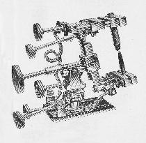 AN EMPIRE CARBON ARC MECHANISM which would operate inside a