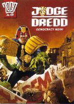 JUDGE DREDD  - 2000 A.D. MAGAZINE COVER