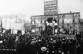 HULL FAIR 1906, MANDERS ROYAL WAX WORK AND EDISON'S ELECTRIC