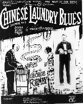 CHINESE LAUNDRY BLUES songsheet GEORGE FORMBY CHINESE LAUNDR