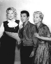 ELAINE STRITCH, FRANKIE AVALON, SHIRLEY BONNE in 1961