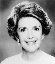 NANCY DAVIS   aka NANCY REAGAN  American Actress and First L