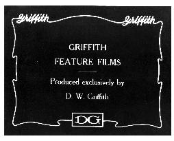 D.W. GRIFFITH FEATURE FILMS LOGO