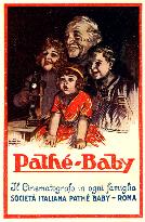 Italian PATHE BABY advertisement, for the home movie project