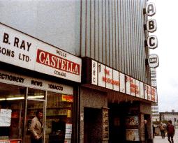 ABC CINEMA, ELEPHANT AND CASTLE, LONDON,  built on the site