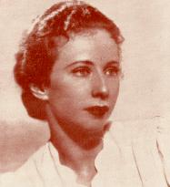 Dancer and choreographer AGNES DE MILLE, daughter of film pr