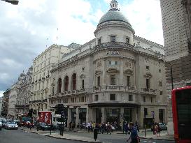 The former PLAZA CINEMA, Lower Regent Street, London. The co