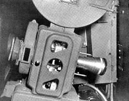 One of the Westar film projectors at the Odeon Cinema, Totte