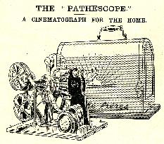PATHESCOPE PROJECTOR for 28MM FILM meant for home use