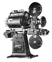 An American made projector which was used internationally, w