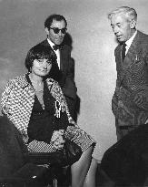 Directors AGNES VARDA, JEAN-LUC GODARD and ROBERT BRESSON