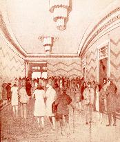 ARTISTS IMPRESSION OF THE BRIXTON ASTORIA IN 1929  THE STALL