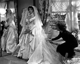 FATHER OF THE BRIDE (US1950) ELIZABETH TAYLOR WEDDING DRESS