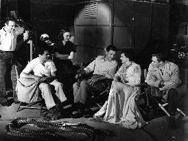 LOST HORIZON (US1937) SEATED L-R, FRANK CAPRA, DIRECTOR, MAR