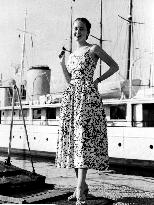 JANETTE SCOTT AT THE 1953 CANNES FILM FESTIVAL