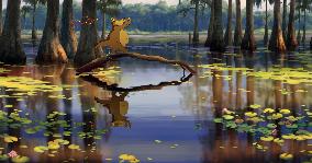 THE PRINCESS AND THE FROG