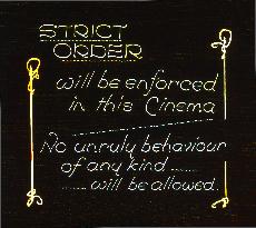 STRICT ORDER