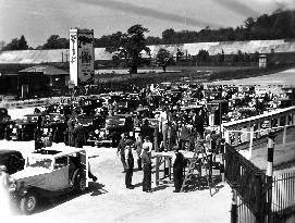 BROOKLANDS MOTOR RACING TRACK used as a loc