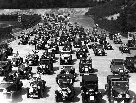 BROOKLANDS MOTOR RACING TRACK used as a loc