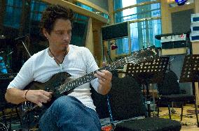 CHRIS CORNELL recording the theme song '