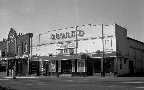 THE RIALTO CINEMA, RAYNES PARK  The cinema circa 1971, scree