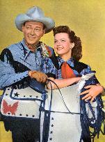 Cowboy film star ROY ROGERS