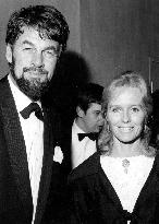 BILL TRAVERS and VIRGINIA MCKENNA  The couple, who were marr