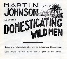 DOMESTICATING WILD MEN