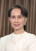 Myanmar's Aung San Suu Kyi