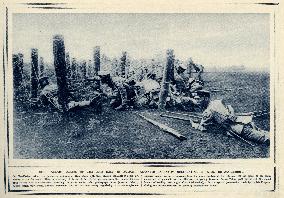 Japanese forces in action, WW1