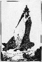 St Rose of Lima by Aubrey Beardsley